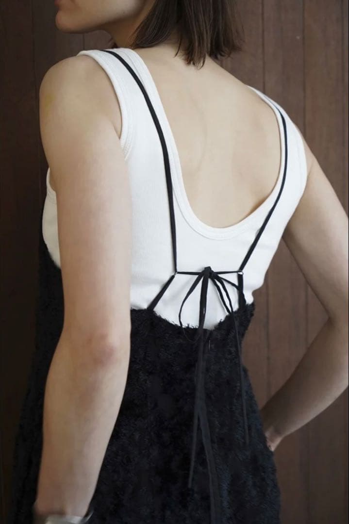 サロペット・オーバーオール・オールインワン CLANE FRINGE CAMISOLE ALL IN ONE