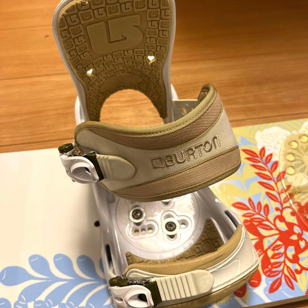 Burton スノーボード フラワー柄 バッグ付き