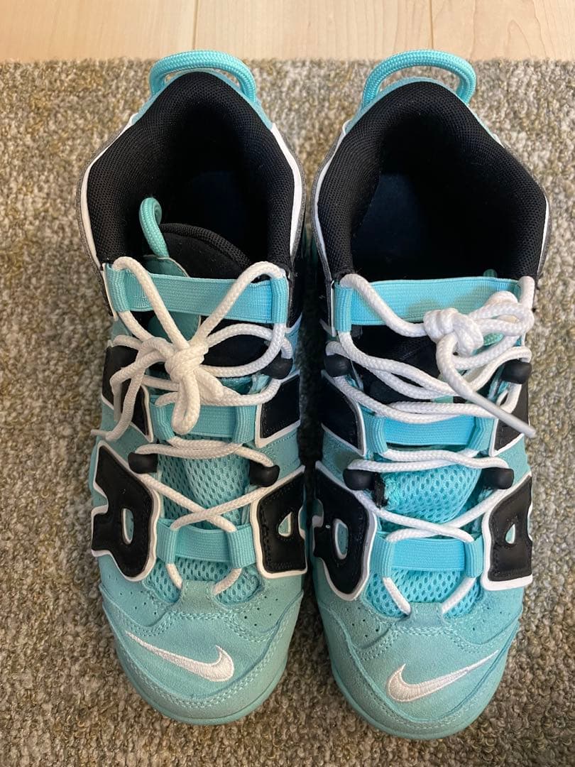 25 Nike モアテン Air More Uptempo Light Aqua