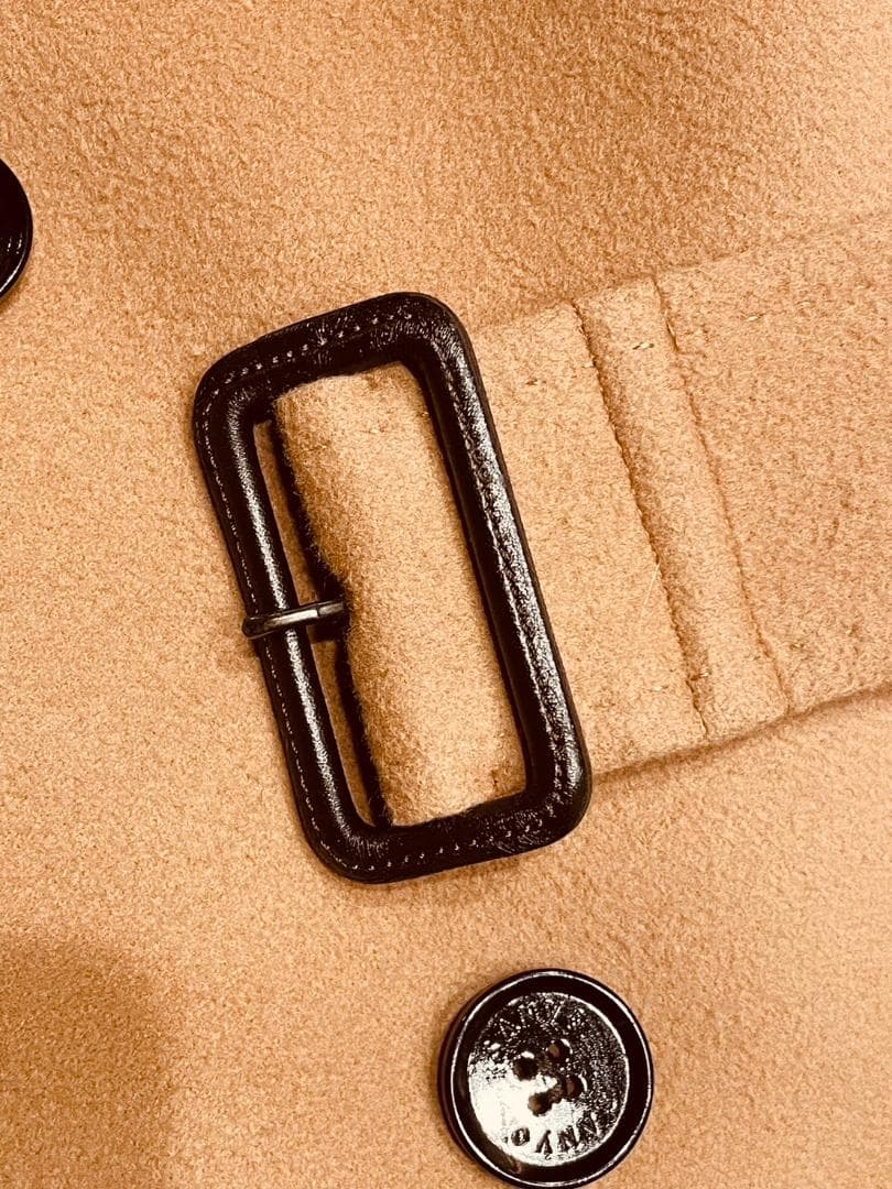 SANYO 100年コート　ウールトレンチコート　キャメル