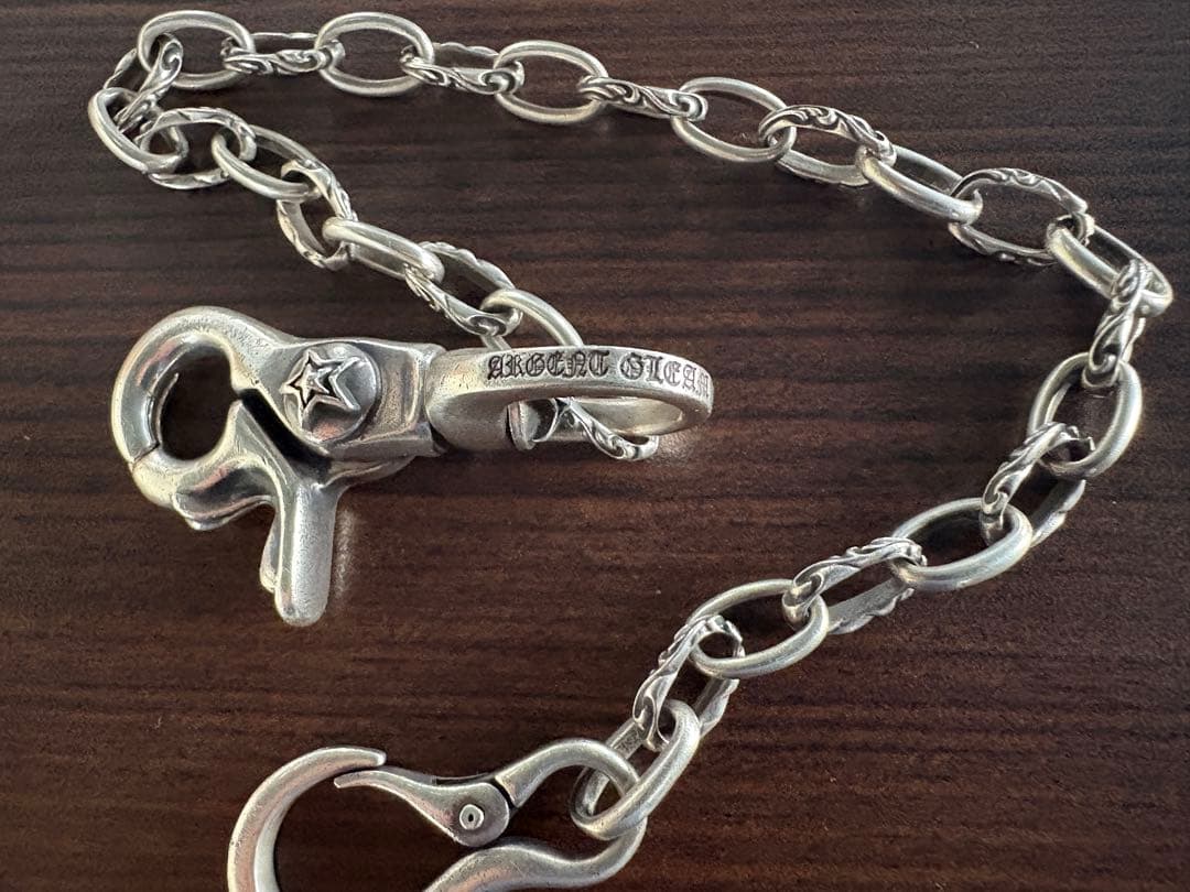 Argent Gleam シルバー ウォレットチェーン