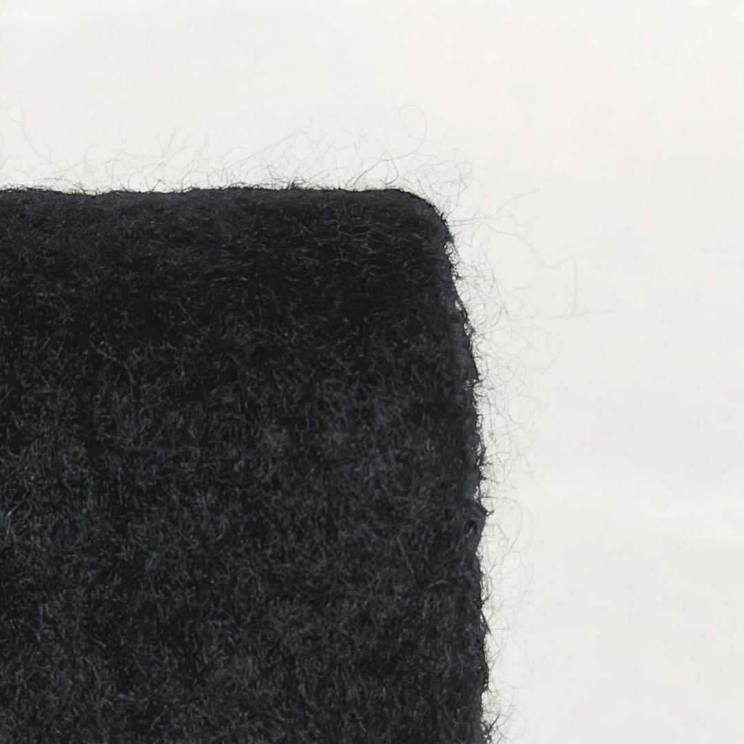 LOEWE ロエベ モヘヤマフラー ブラック