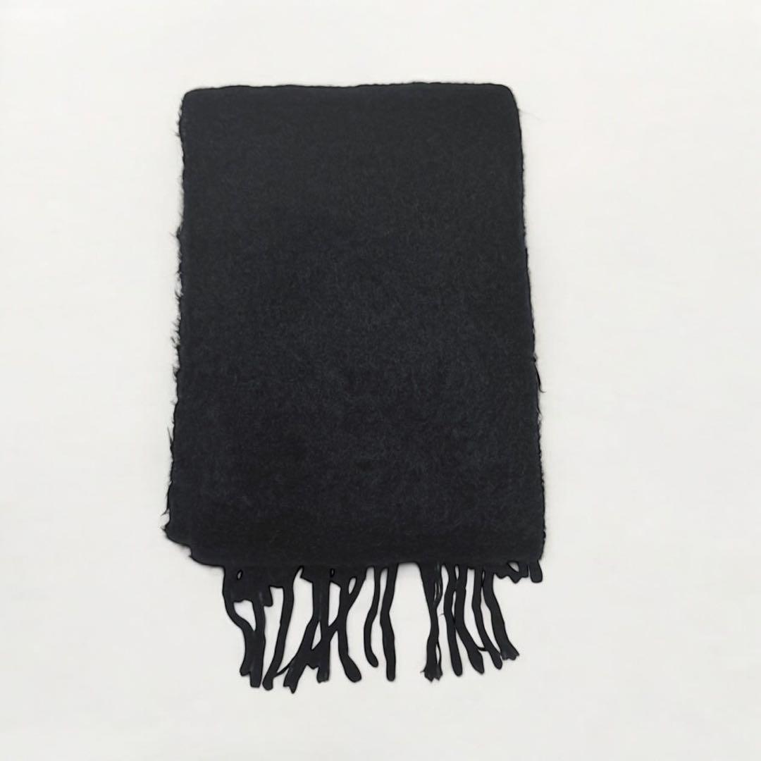 LOEWE ロエベ モヘヤマフラー ブラック