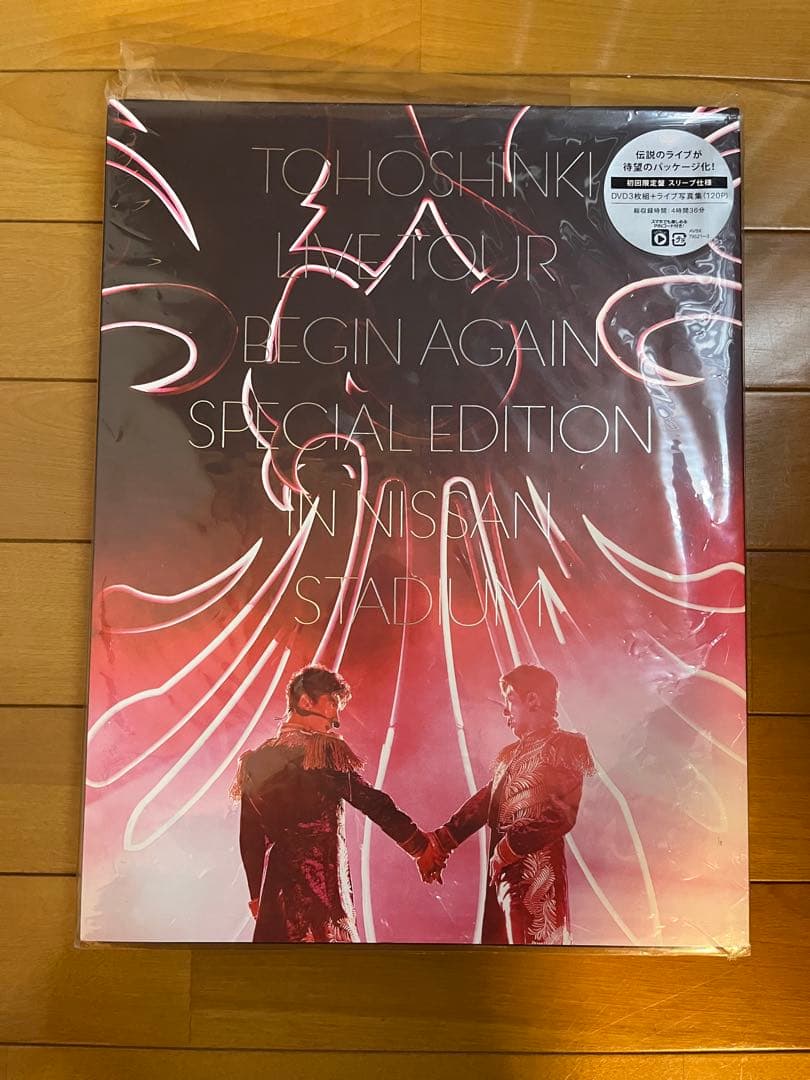 東方神起　BEGIN AGAIN 初回限定版DVD