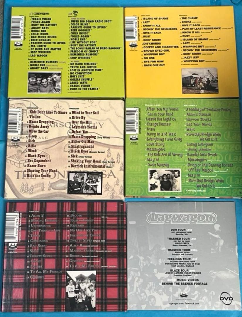 限定2000BOXセット！！Lagwagon 6CD +1DVD!!
