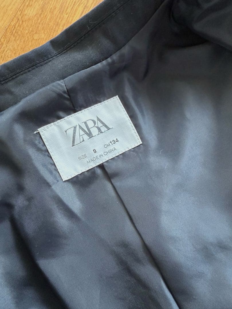 ZARA 134 セットアップ スーツ 4点セット 卒入セレモニー ボーイズ