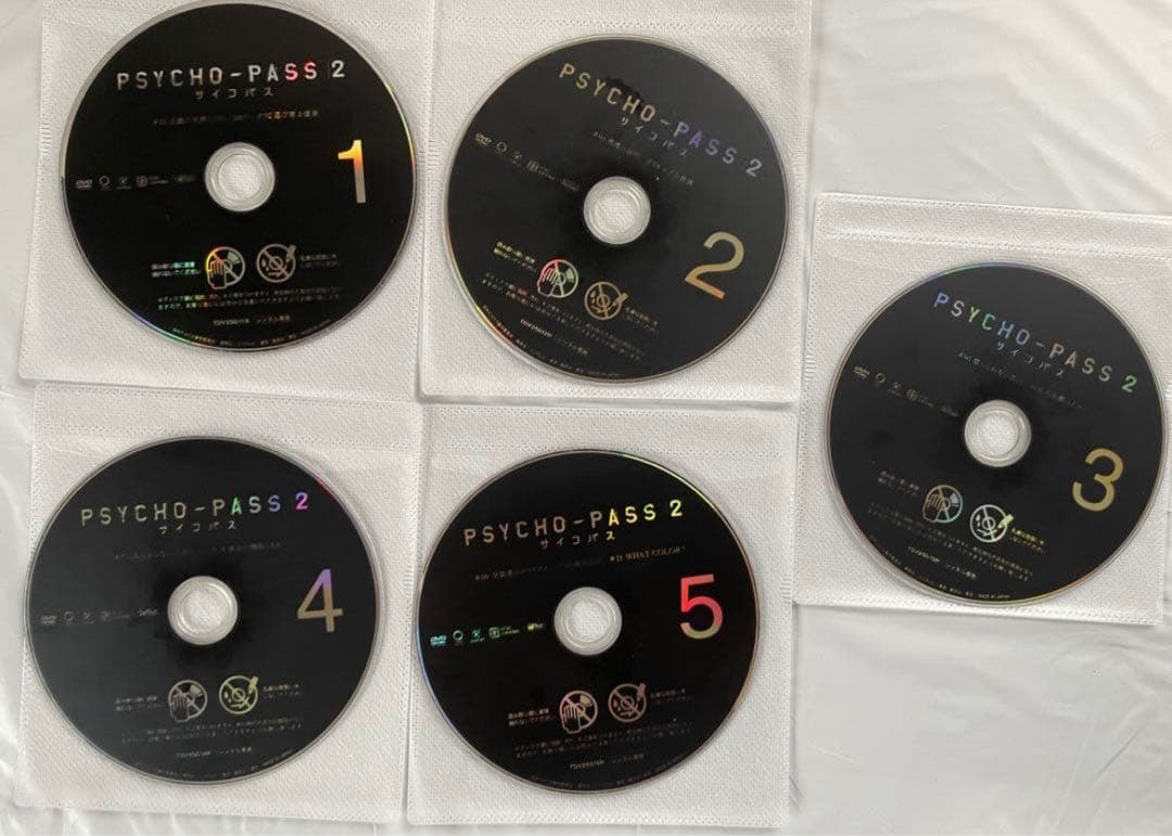 PSYCHO-PASS 1期、2期、3期+ SS +劇場版2本　dvd