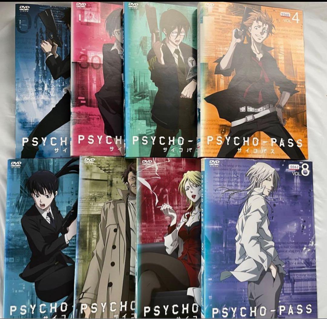 PSYCHO-PASS 1期、2期、3期+ SS +劇場版2本　dvd