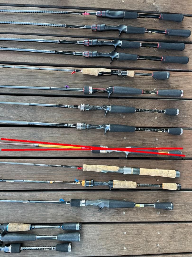 １ピースロッド各種　カレイド・スティーズ・ジリオン