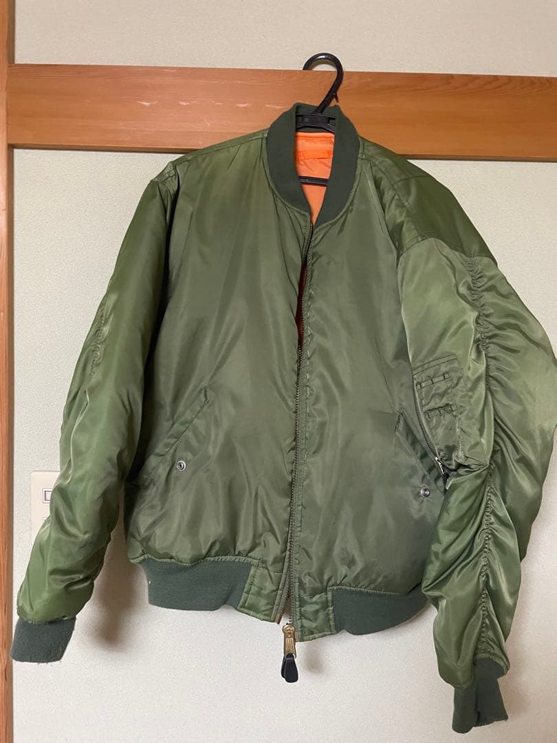 Scotch MA-1 フライトジャケット オリーブグリーン