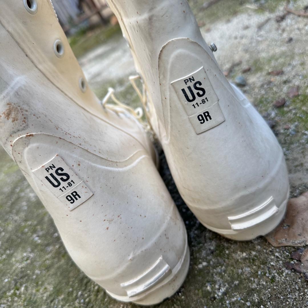 米軍 US.ARMY ミッキーブーツ バニーブーツ ラバーブーツ
