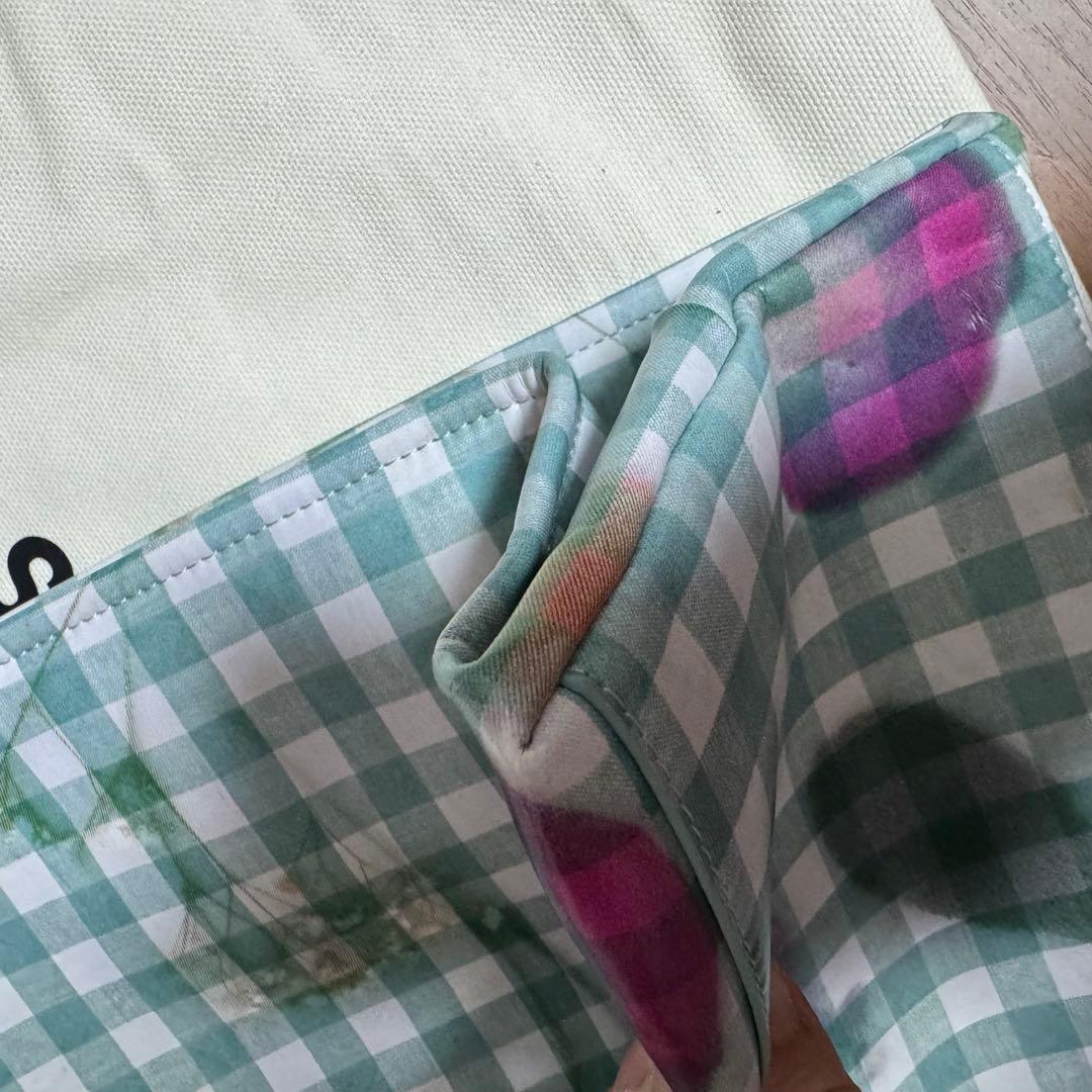 最終価格、週末消去。　Acne Studios チェック柄トートバッグ