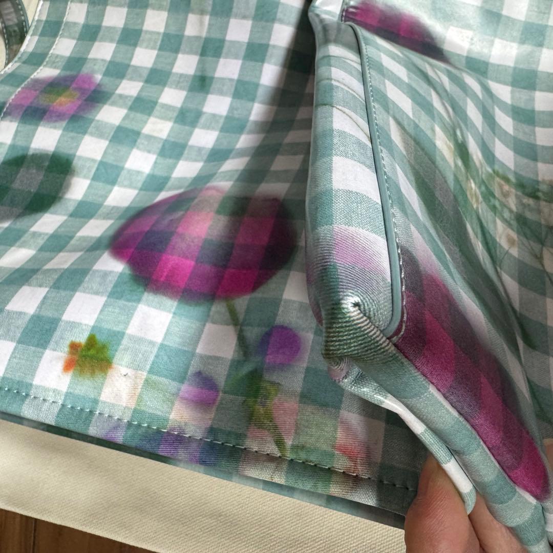 最終価格、週末消去。　Acne Studios チェック柄トートバッグ