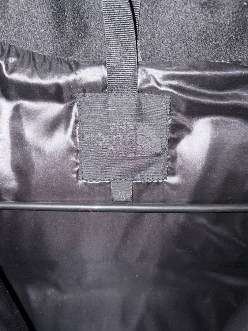 THE NORTH FACE ブラック ウールダウンベスト S