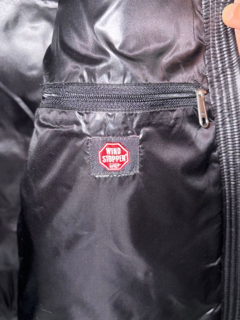 THE NORTH FACE ブラック ウールダウンベスト S