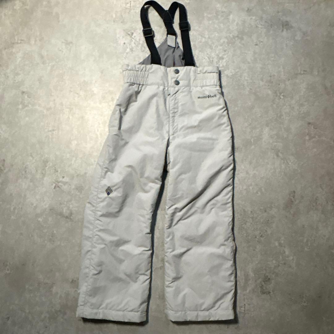 美品✨montbell 子ども用スキー/スノボウェア 上下セット 130cm