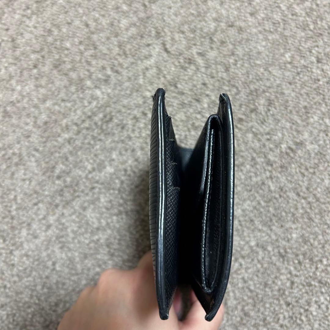 値下げ済み-LOUIS VUITTON-二つ折り財布 黒