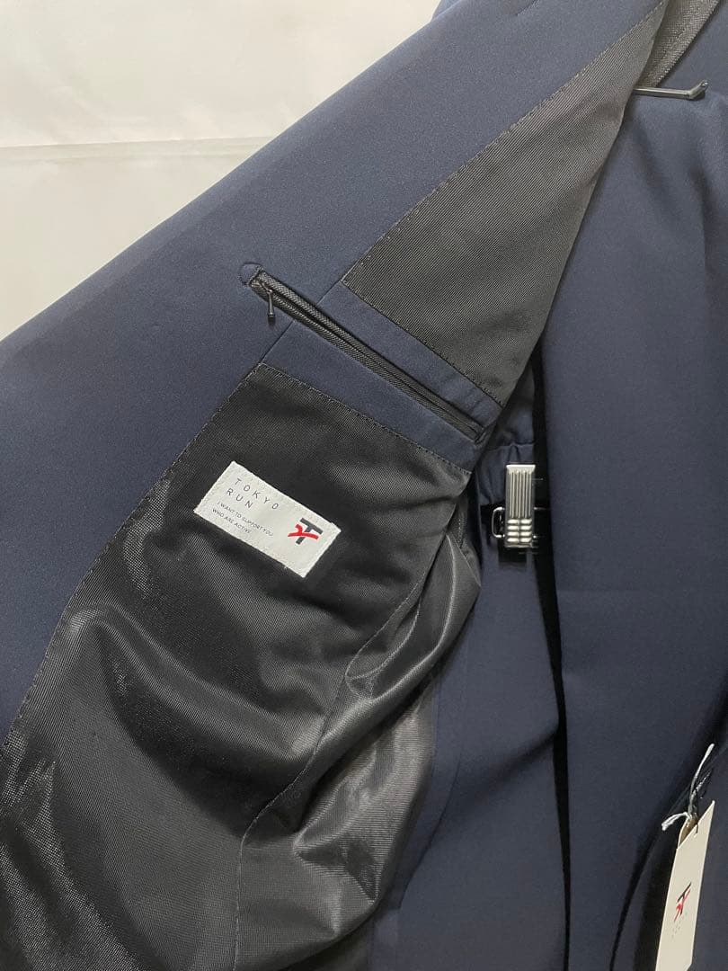 新品クリアエフェクト 上下セット 超撥水 ストレッチ 無地 TOKYO RUN