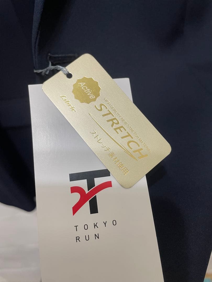 新品クリアエフェクト 上下セット 超撥水 ストレッチ 無地 TOKYO RUN