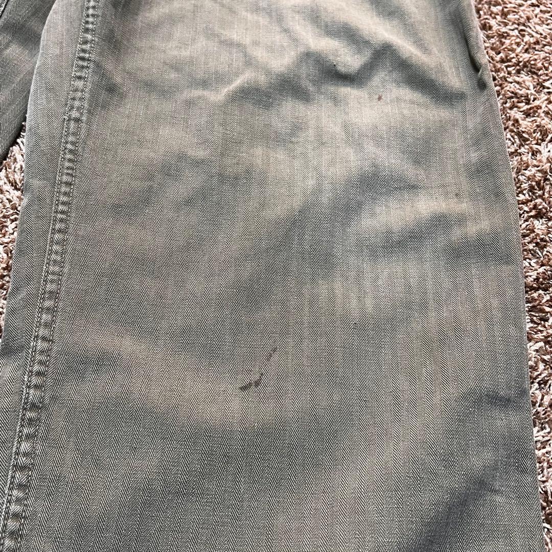 40S US ARMY 実物 M-43 HBT 2ポケット 13スター ボタン