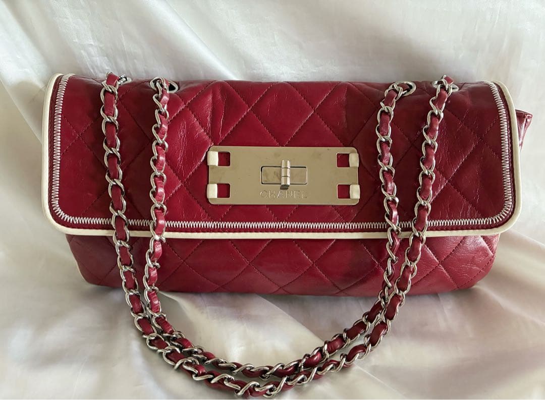 はな 様♡CHANEL 2.55 ラムスキン チェーンバッグ マトラッセ