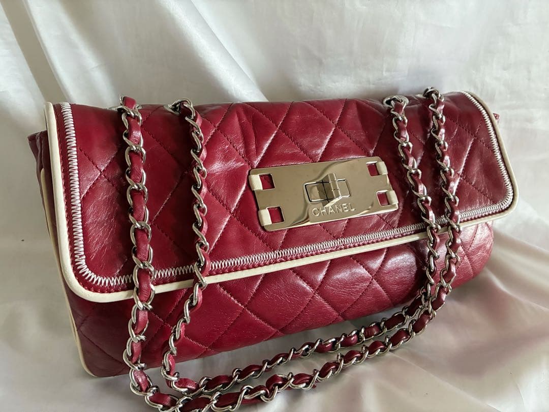 はな 様♡CHANEL 2.55 ラムスキン チェーンバッグ マトラッセ