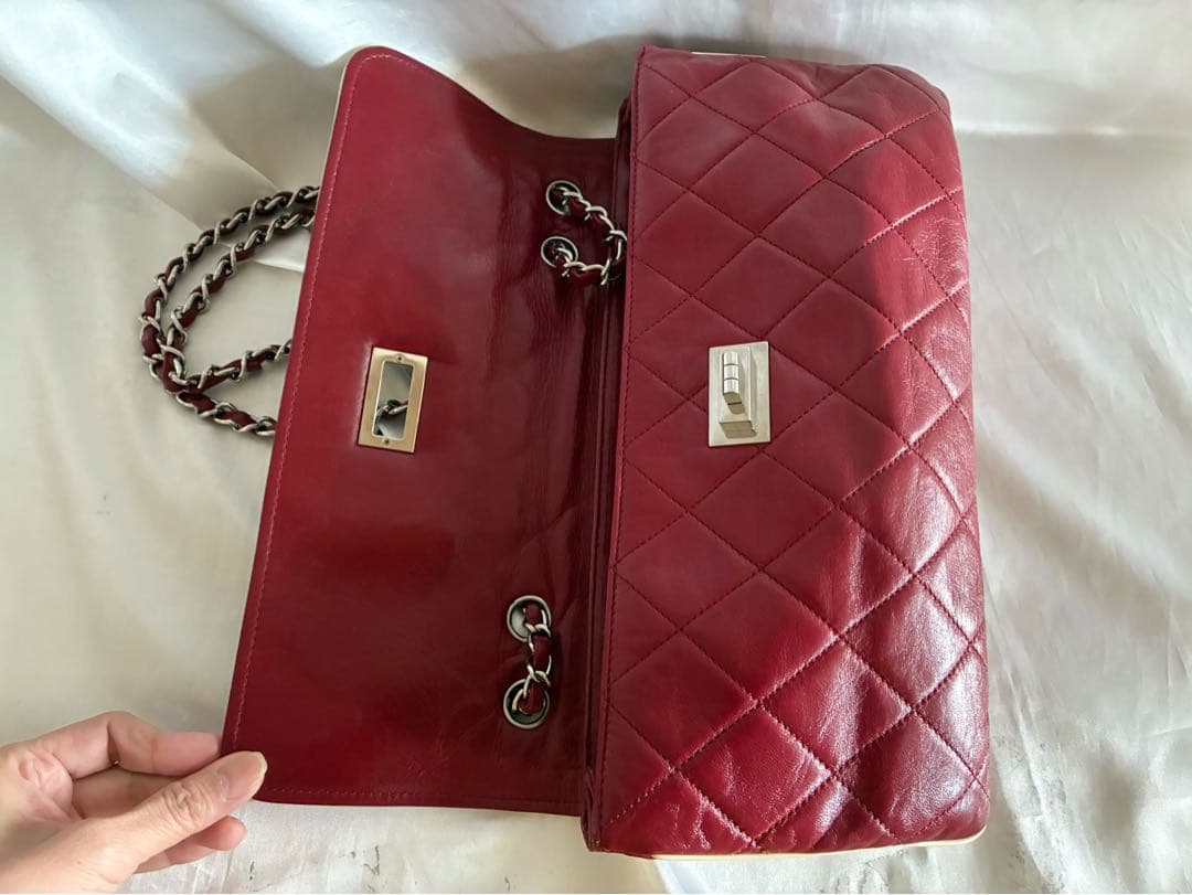 はな 様♡CHANEL 2.55 ラムスキン チェーンバッグ マトラッセ