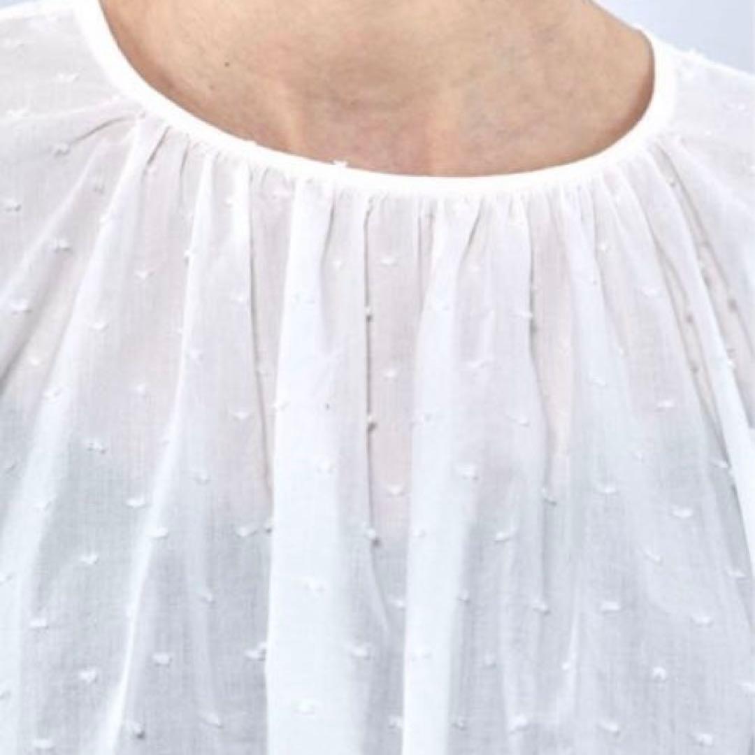 Uhr ウーア　ドットボリュームチュニック　ミニワンピース