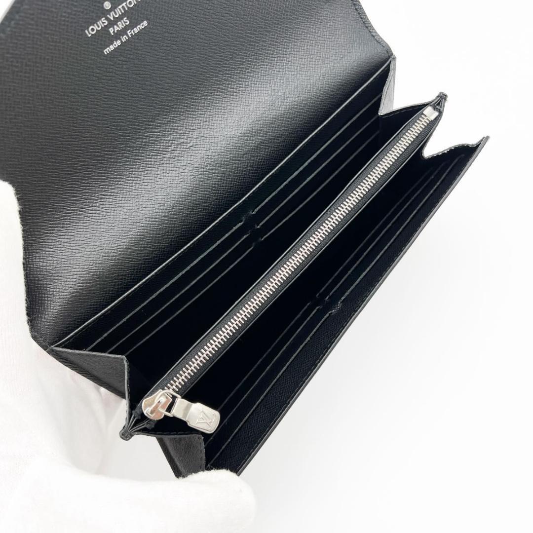 【美品】ヴィトン エピ ポルトフォイユ サラ 長財布 黒 ブラック M60582