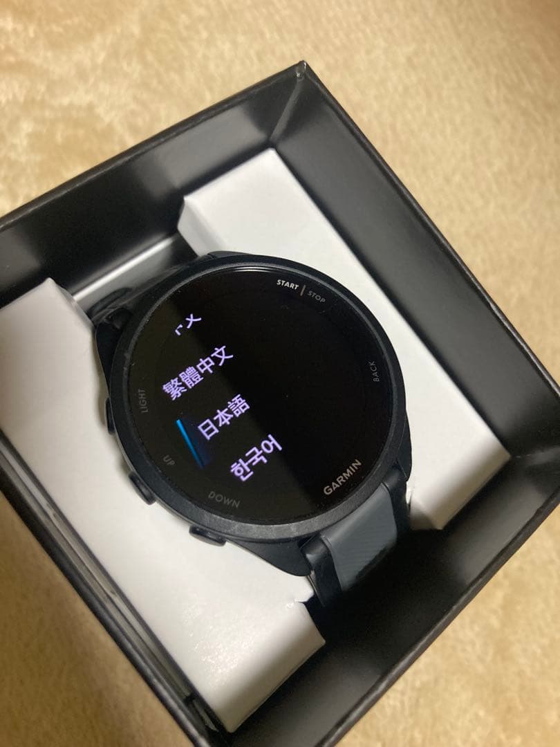 ガーミン 165forerunner garmin 超美品