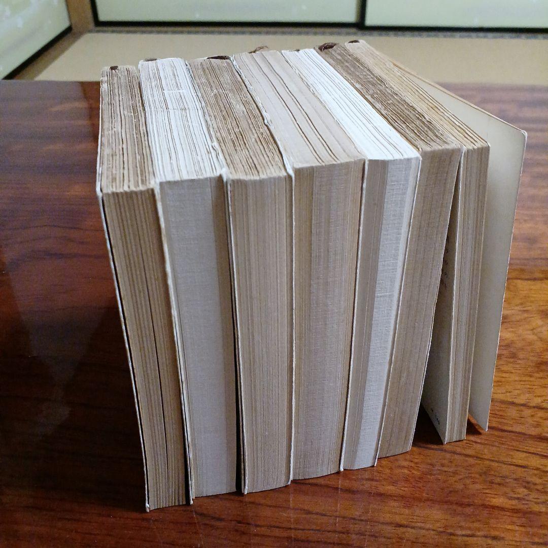 獅子文六新潮文庫7冊セットです。