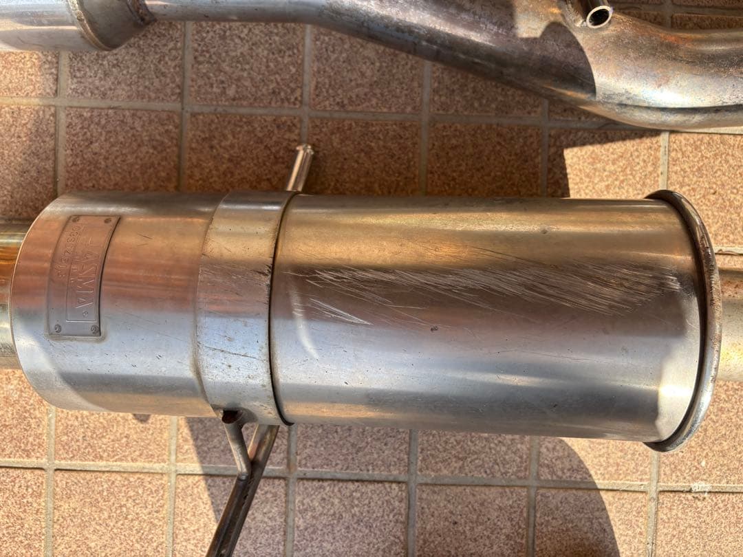 TRUST チタンコンポジット ステンレスマフラー JASMA認証