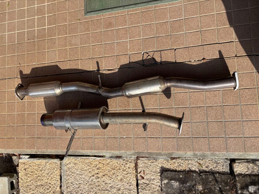 TRUST チタンコンポジット ステンレスマフラー JASMA認証