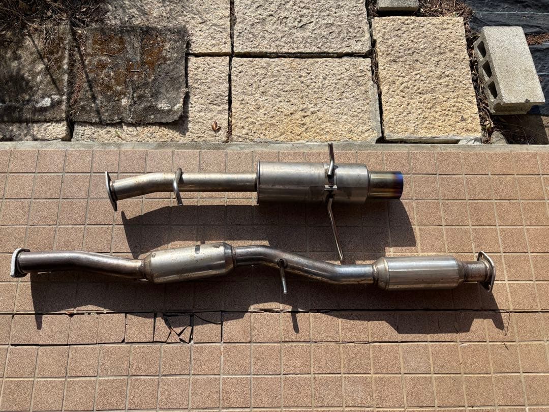 TRUST チタンコンポジット ステンレスマフラー JASMA認証