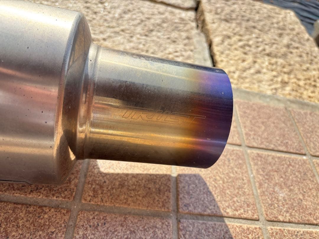 TRUST チタンコンポジット ステンレスマフラー JASMA認証