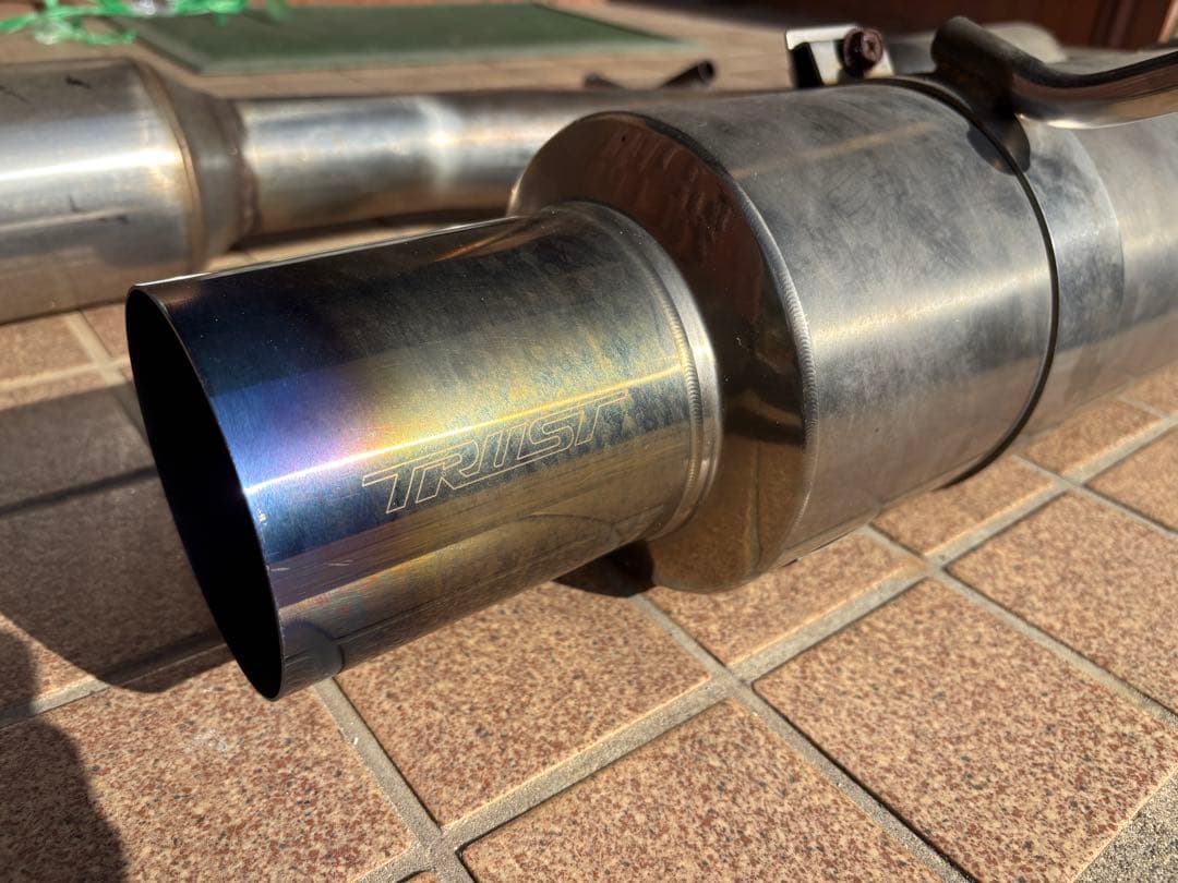 TRUST チタンコンポジット ステンレスマフラー JASMA認証
