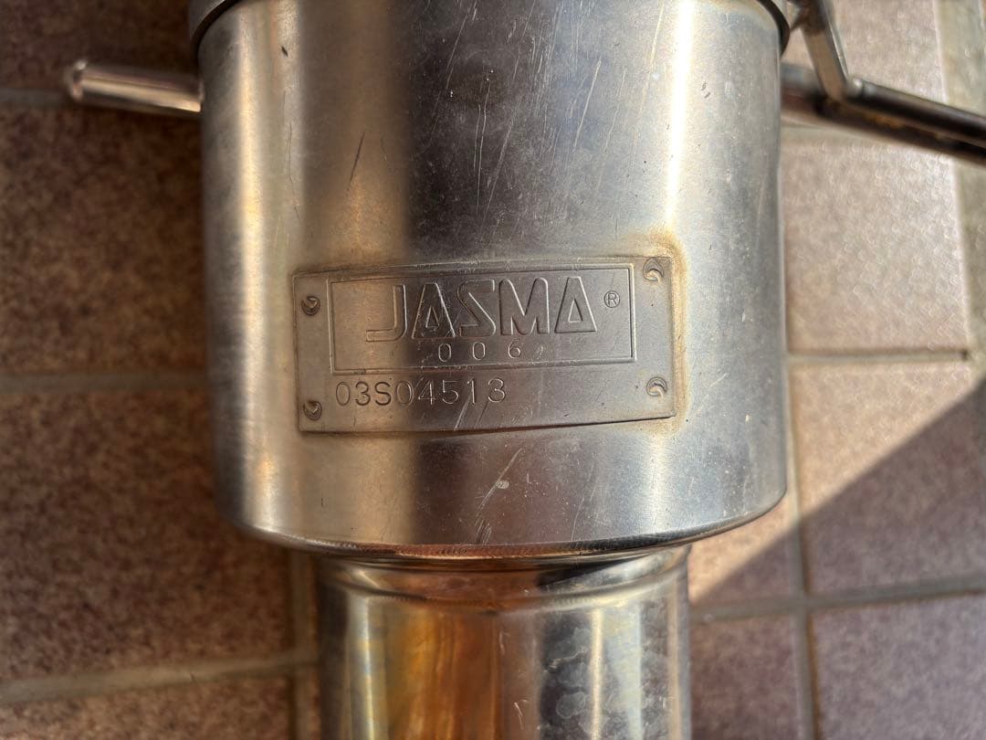 TRUST チタンコンポジット ステンレスマフラー JASMA認証