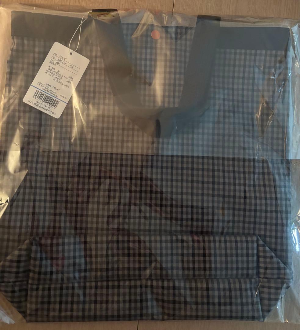 ファミリアトートバッグ黒