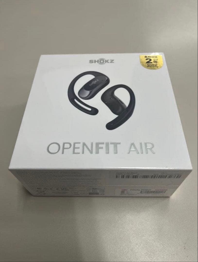 SHOKZ OPENFIT AIR ブラック