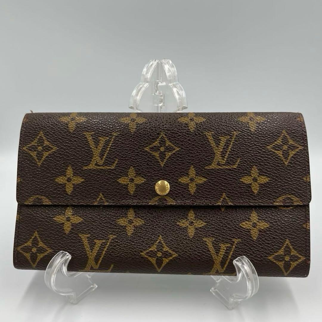 LOUIS VUITTON　モノグラム　ポルトフォイユ　サラ