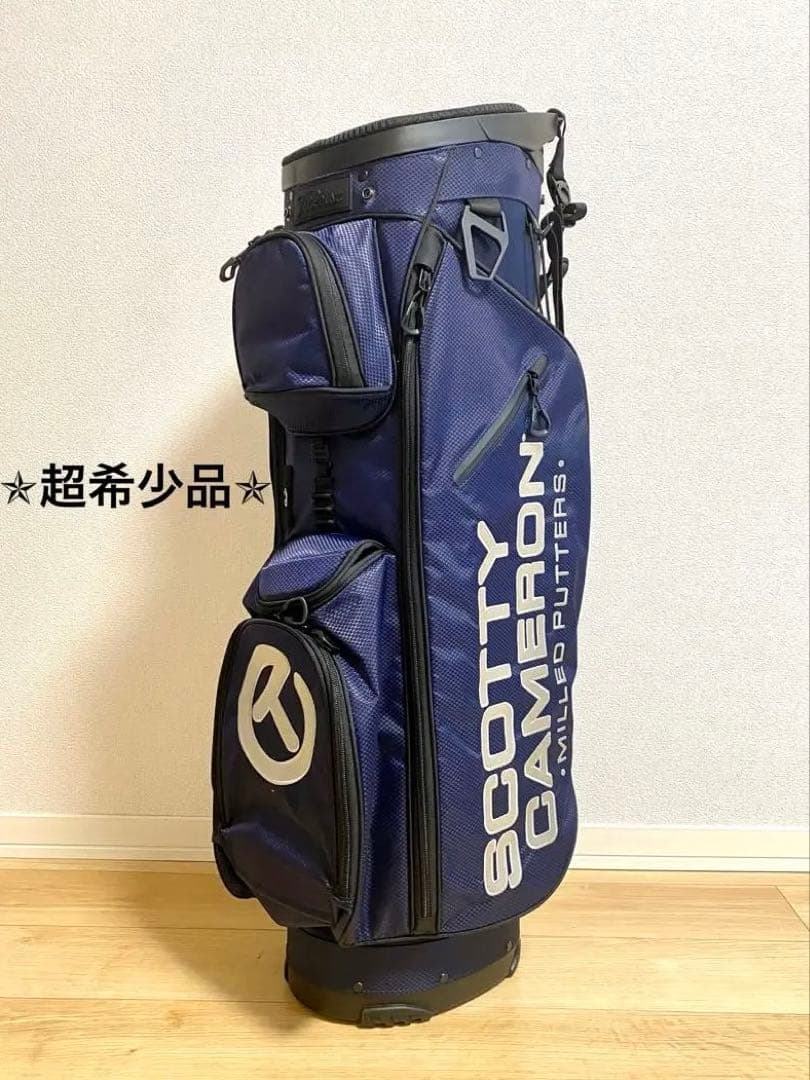 最安値【新品未使用】スコッティキャメロンゴルフバッグ キャディーバッグ正規品箱有