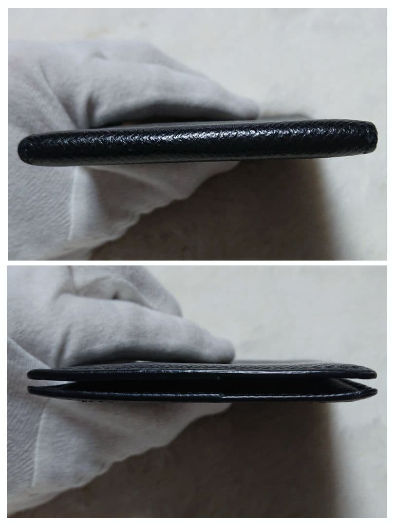 【美品】ルイヴィトン マネーグリップ タイガ ポルトフォイユ パンス ブラック