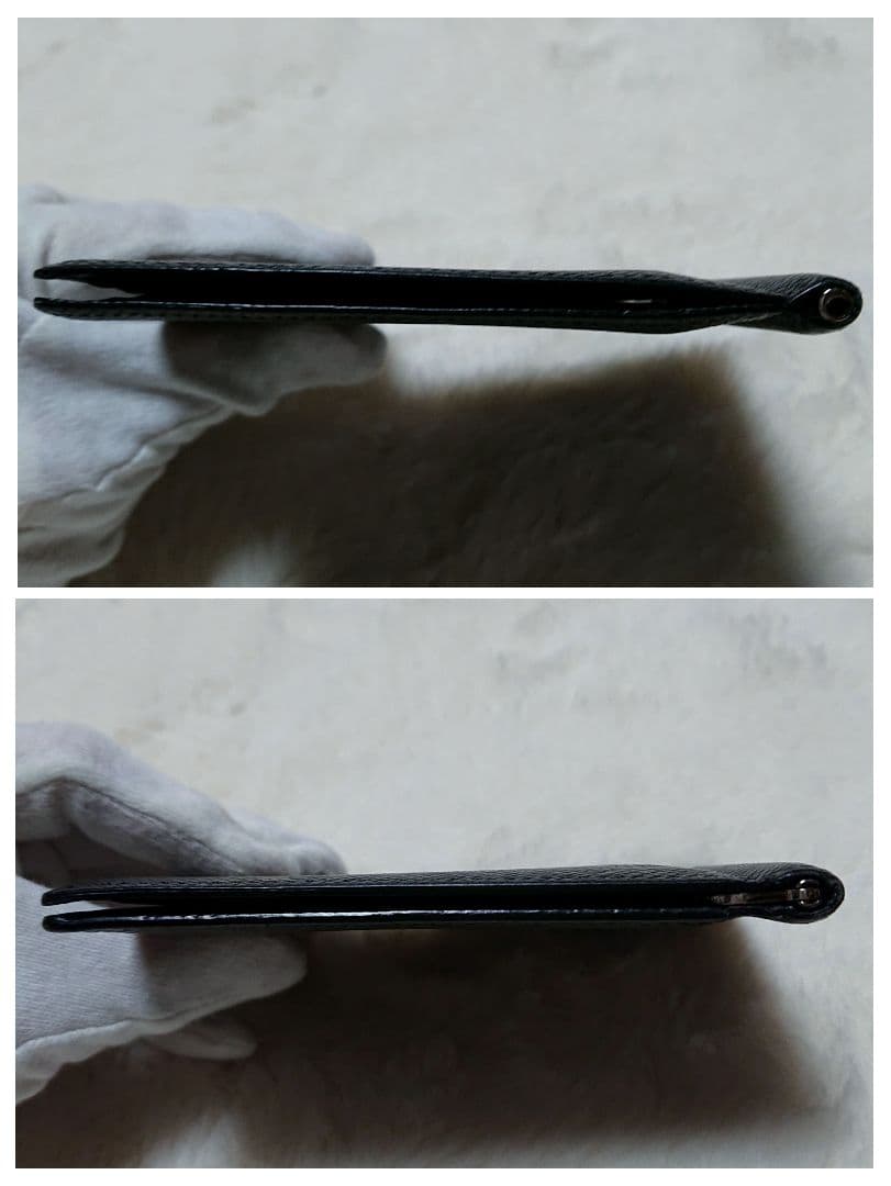 【美品】ルイヴィトン マネーグリップ タイガ ポルトフォイユ パンス ブラック