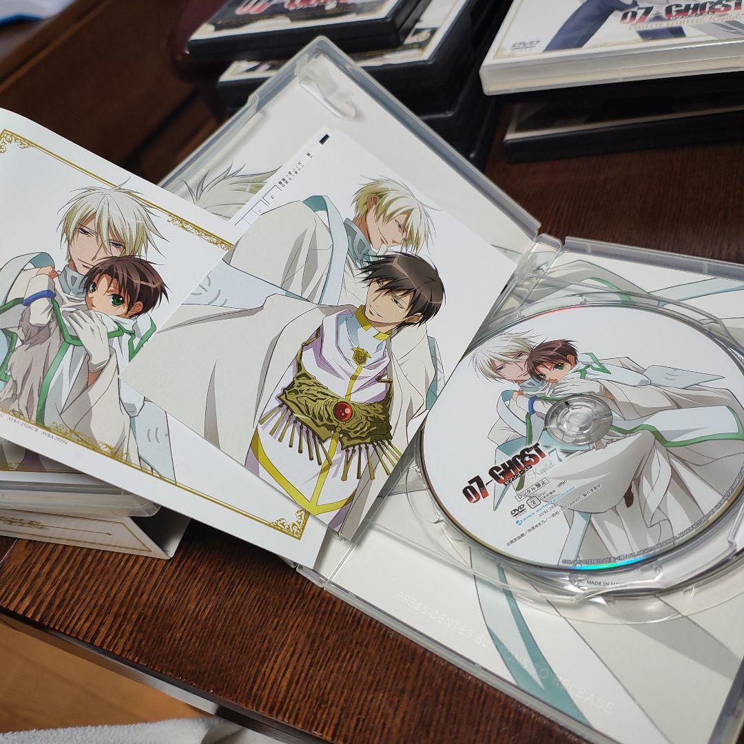 07-GHOST DVD レンタル版 1〜3、5〜10、アニメイト4、箱入6〜7