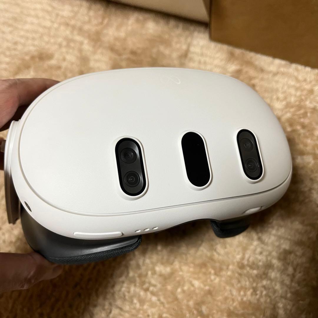  Quest 3 128GB + ヘッドストラップ+専用ケーブル