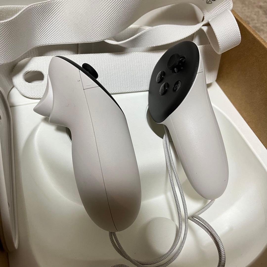  Quest 3 128GB + ヘッドストラップ+専用ケーブル