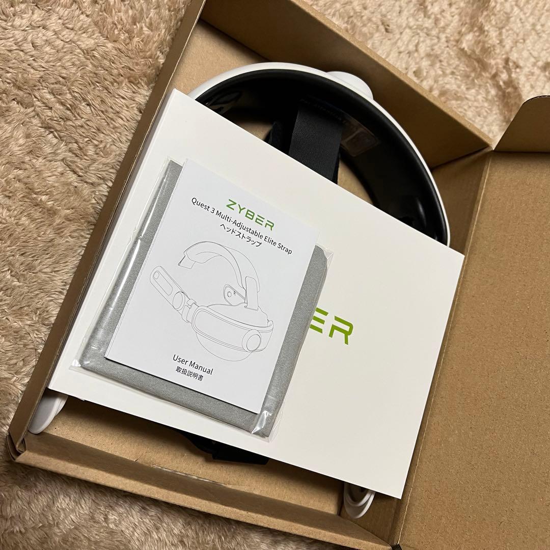  Quest 3 128GB + ヘッドストラップ+専用ケーブル