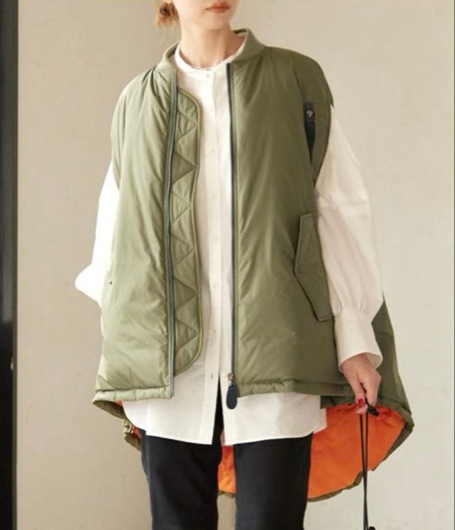 スローブイエナ　ELE STOLYOF Victoria Down MA-1