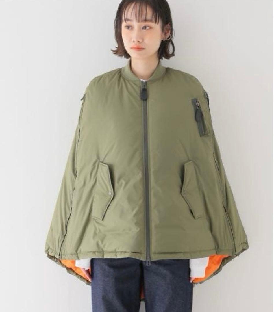 スローブイエナ　ELE STOLYOF Victoria Down MA-1