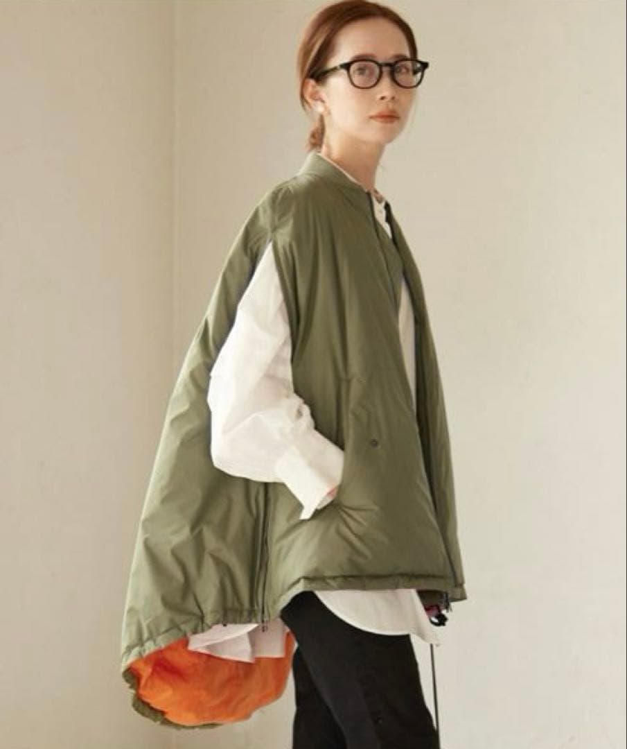 スローブイエナ　ELE STOLYOF Victoria Down MA-1